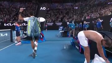 Esto distingue a Rafa de otras leyendas: el gesto de señor con Berrettini tras la batalla