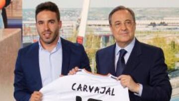 Dani Carvajal fue presentado como un ejemplo de cantera