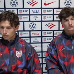 Brenden y Paxten Aaronson, los hermanos que cumplen un sueño en Copa Oro