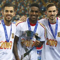 Ceballos, Júnior y Fabián: la cantera del Betis toma Europa