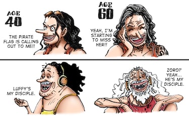 One Piece a los 40 y 60 años