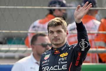 El piloto neeerlandés de Red Bull Racing, Max Verstappen, pole en la clasificación.