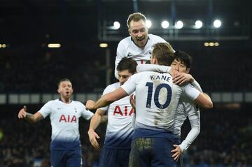 Harry Kane y Eriksen son sus futbolistas mejor valuados en el mercado adem¨¢s del renovado Wembley Stadium. FFI: 2.66.