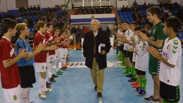 En La Albericia. Laureano, merecido protagonista.