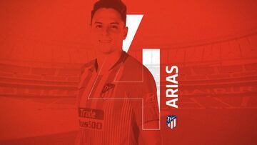 Atlético de Madrid le da el mítico '4' a Santiago Arias