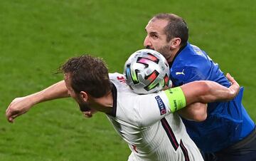 Harry Kane Y Giorgio Chiellini.