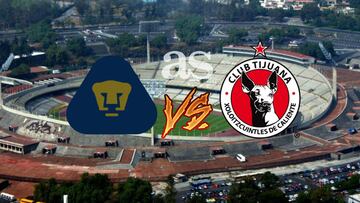 Pumas vs Xolos de Tijuana (0-2): Resumen del partido y goles