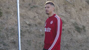 Javi Sánchez, central del Real Valladolid.