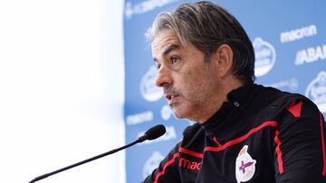 Natxo espera que el equipo se levante ante el Lugo