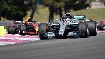 Lewis Hamilton, ganador del GP de Francia de F1.