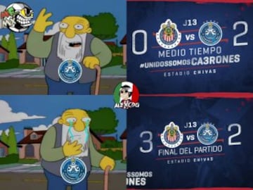 Chivas remonta gracias a Campestrini y los memes no se detienen