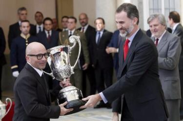 Simeone tira de David Casinos para motivar a su Atleti