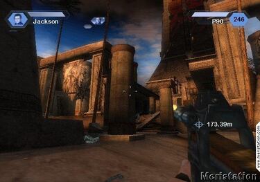 Más imágenes de la versión PS2 de Stargate SG-1