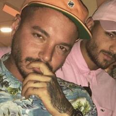 El amoroso encuentro entre J Balvin y Maluma