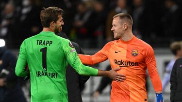 Barcelona played badly against Eintracht Frankfurt, but got lucky