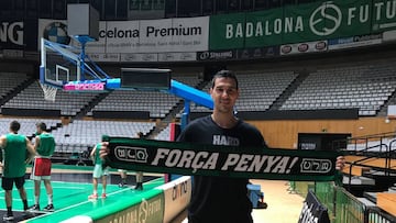 Nikos Zisis, un veterano para ayudar a los jóvenes de la Penya.