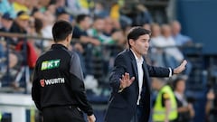 Marcelino: “Nos duele porque íbamos 2-0, pero el empate es justo”