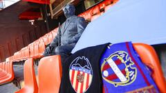 Estatura en Mestalla que simboliza el sentimiento de la afici&oacute;n.