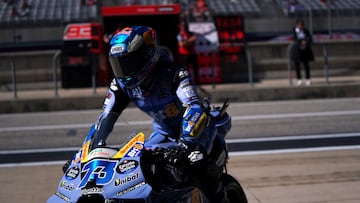 Álex Márquez, en el GP de Estados Unidos.