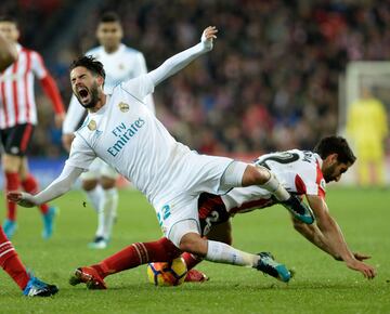 Isco y Raúl García.