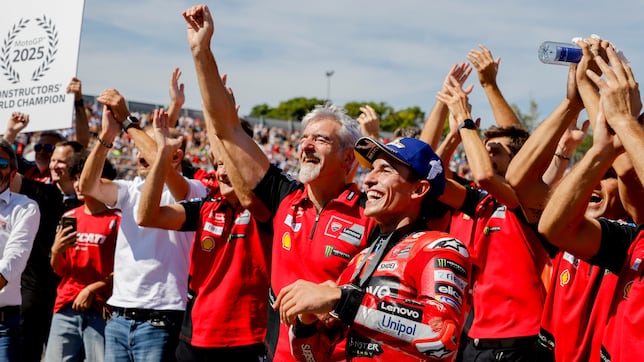 Márquez ya celebra con Ducati