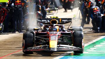 Así quedó Checo Pérez en el GP de Gran Bretaña ¿en qué posición finalizó?