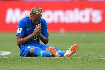 Ante Costa Rica, el 'cerebro' sudamericano tuvo la oportunidad de marcar gol y de inmediato quebró en llanto.