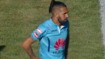 Ronnie Fernández anotó este gran gol de volea en Bolivia