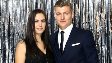 Toni Kroos y Jessica Farber en The Best FIFA Football Awards en Londres, Inglaterra. Octubre 23, 2017.