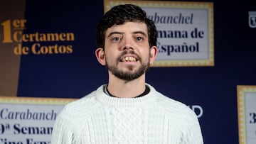 MADRID, SPAIN - FEBRUARY 11: Actor Javier Bódalo attends the 39th Carabanchel Cinema Week inauguration on February 11, 2021 in Madrid, Spain. (Photo by Pablo Cuadra/WireImage)