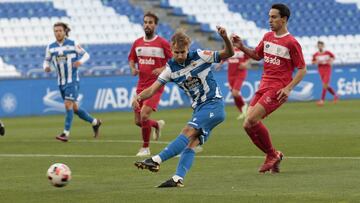 Partido Deportivo de La Coru&ntilde;a -  Marino de Luanco. Gandoy