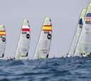 Echávarri y Pacheco mandan en Santander en la clase Nacra 17
