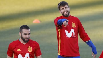 Carvajal: "Piqué me ha dado un abrazo y está todo solucionado"