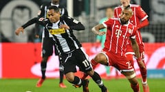 Bayern de Vidal cayó en su visita al Moenchengladbach