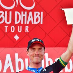 Castroviejo, primer podio con el Sky en la crono de Abu Dhabi