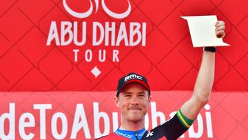 Castroviejo, primer podio con el Sky en la crono de Abu Dhabi