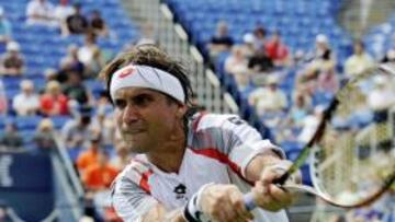 La lluvia para el partido de Ferrer cuando iba ganando