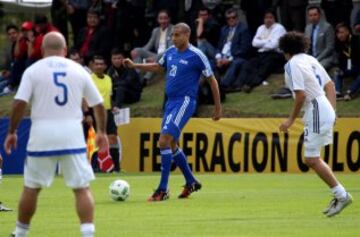El partido entre las leyendas de la Fifa y las leyendas de Colombia se disputó este lunes 3 de octubre en la sede deportiva de la FCF.