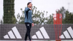 Xabi Alonso, en Valdebebas