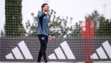 Xabi Alonso, en Valdebebas