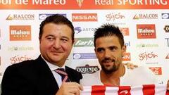 Nacho Novo ya es un ídolo para la afición rojiblanca