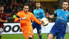 David Ospina ante el AC Milan