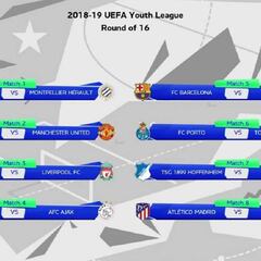 Atlético-Real Madrid, duelo de octavos en la Youth League