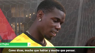 La táctica Pogba: vea como sale de su boca la misma frase que usó Hazard antes de fichar