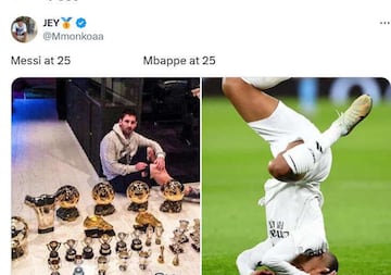 El partido de Mbappé, protagonista de los memes