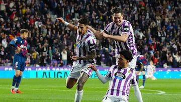 28/02/26 PARTIDO SEGUNDSA DIVISION JORNADA 28
VALLADOLID - HUESCA
PRIMER GOL MARCOS ANDRE 1-0 ALEGRIA