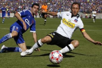 Luis Mena jug&oacute; 23 Supercl&aacute;sicos con la camiseta de Colo Colo.