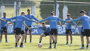 Entrenamiento Deportivo de La Coru&ntilde;a. &Aacute;lvaro Rey