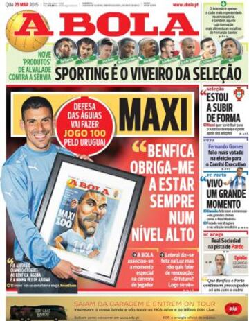 Portadas de la prensa deportiva