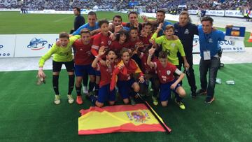 España se lleva el bronce en la Danone Nations Cup